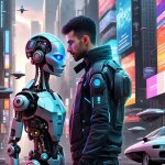 One frame. Two futures. AI brings speed. Humans bring soul. Together they can build wonders — or digital illusions.